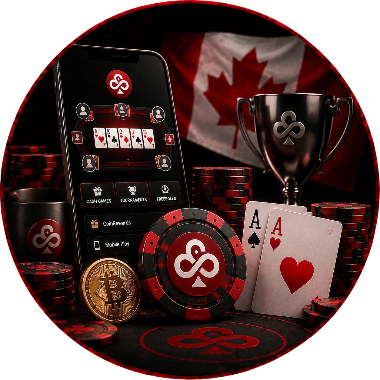 CoinPoker Canada player account control